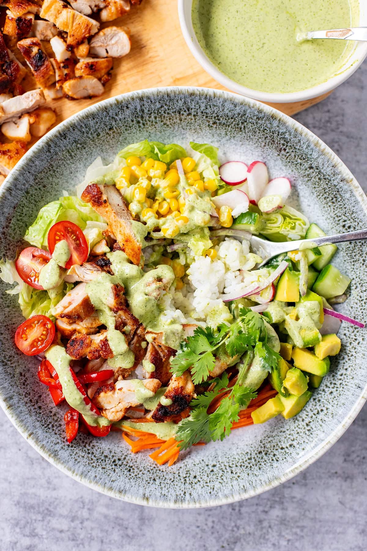 Cilantro Lime Chicken Bowl